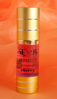 Увлажняющий лубрикант с ароматом вишни Passion Cherry - 30 мл., Sexus