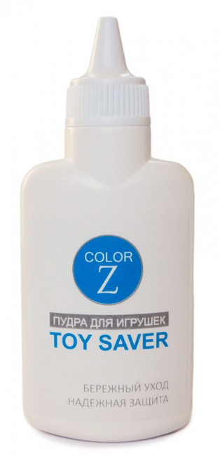 Пудра для секс-игрушек Toy Saver - 35 гр., Color Z Пудра для секс-игрушек Toy Saver - 35 гр., Color Z
