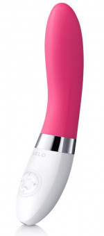 Розовый перезаряжаемый вибратор Liv 2 Cerise - 17,4 см., Lelo