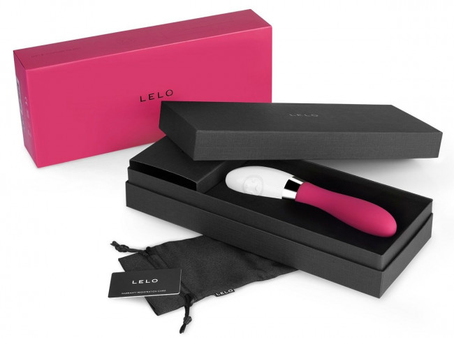 Розовый перезаряжаемый вибратор Liv 2 Cerise - 17,4 см., Lelo