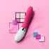 Розовый перезаряжаемый вибратор Liv 2 Cerise - 17,4 см., Lelo