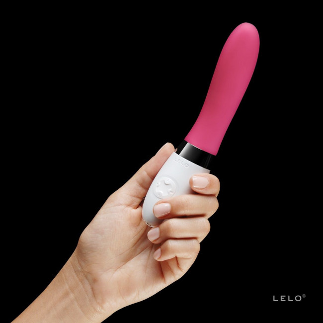 Розовый перезаряжаемый вибратор Liv 2 Cerise - 17,4 см., Lelo