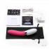 Розовый перезаряжаемый вибратор Liv 2 Cerise - 17,4 см., Lelo