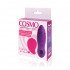 Розовый вибромассажер Cosmo с пультом управления вибрацией, Bior toys