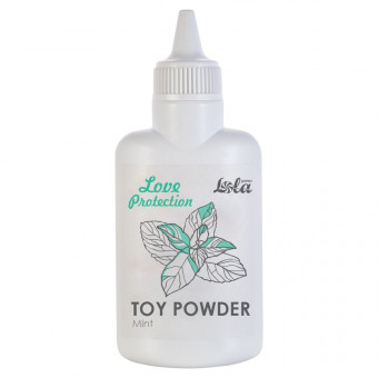 Пудра для игрушек Love Protection с ароматом мяты - 30 гр., Lola toys