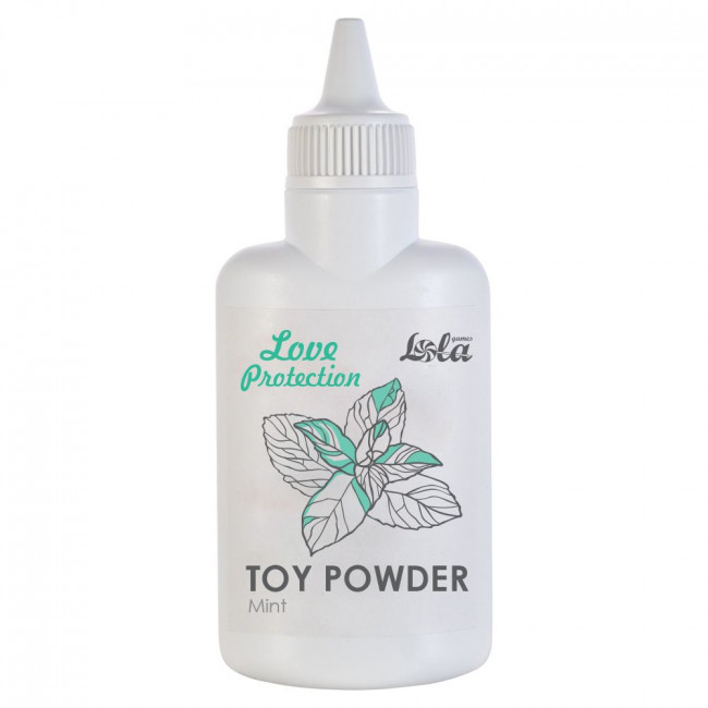 Пудра для игрушек Love Protection с ароматом мяты - 30 гр., Lola toys