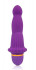 Фиолетовый силиконовый вибратор Cosmo - 14 см., Bior toys
