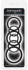 Набор черных эрекционных колец  Build A Cage Rings, NS Novelties