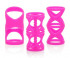 Набор розовых насадок Posh Silicone Lover’s Cages, California Exotic Novelties Набор розовых насадок Posh Silicone Lover’s Cages, California Exotic Novelties