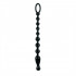 Анальная чёрная цепочка COLT Max Beads - 28 см., California Exotic Novelties