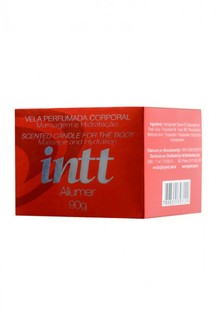 Массажная свеча ALLUMER Vanilla с ароматом ванили - 90 гр., INTT