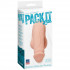 Фаллоимитатор для ношения Pack It – Lite – White - 12 см., Doc Johnson