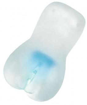 Прозрачный реалистичный мастурбатор Juicy Pussy Hot Crystal, ToyFa