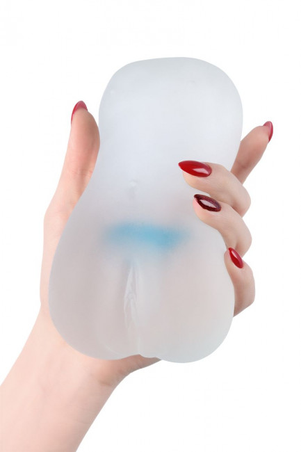 Прозрачный реалистичный мастурбатор Juicy Pussy Hot Crystal, ToyFa