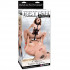 Чёрный страпон Twister Black - 22,5 см., Pipedream
