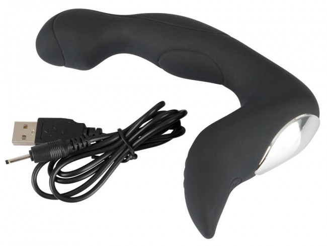 Черный вибростимулятор простаты Rechargeable Prostate Stimulator, Orion Черный вибростимулятор простаты Rechargeable Prostate Stimulator, Orion
