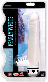 Вибратор Pearly White c 10 функциями вибрации , Dream Toys