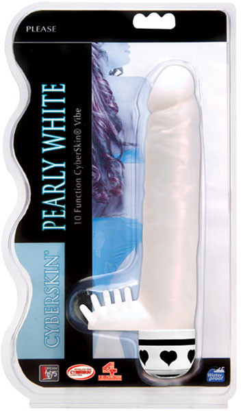 Вибратор Pearly White c 10 функциями вибрации , Dream Toys
