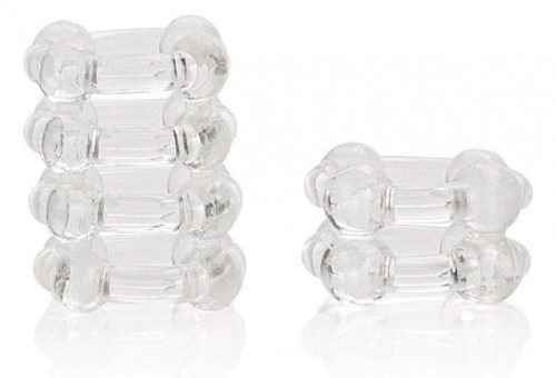 Комплект из 2 прозрачных эрекционных колец COLT Enhancer Rings, California Exotic Novelties