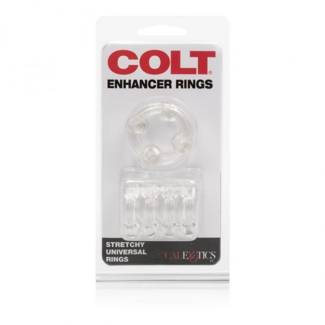 Комплект из 2 прозрачных эрекционных колец COLT Enhancer Rings, California Exotic Novelties Комплект из 2 прозрачных эрекционных колец COLT Enhancer Rings, California Exotic Novelties