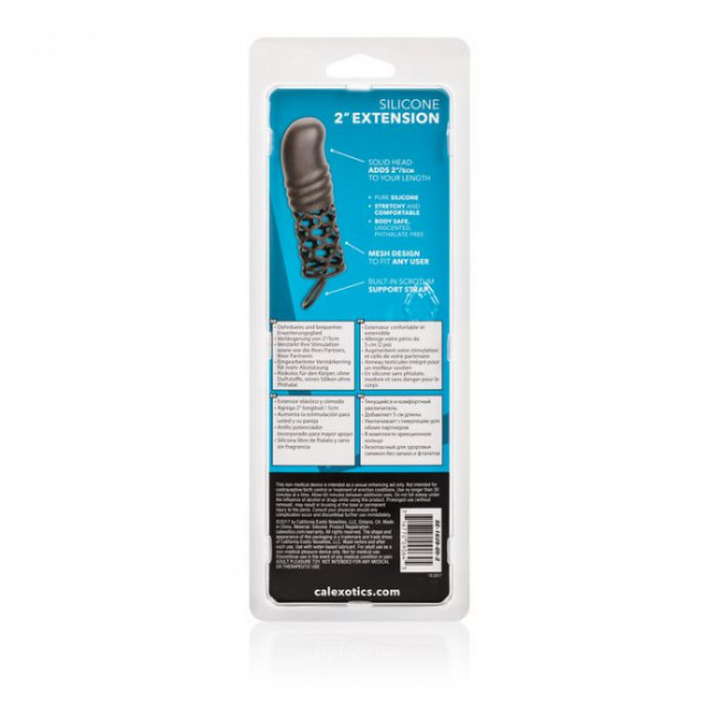 Силиконовый удлинитель члена с фиксацией Silicone 2" Extension, California Exotic Novelties Силиконовый удлинитель члена с фиксацией Silicone 2" Extension, California Exotic Novelties