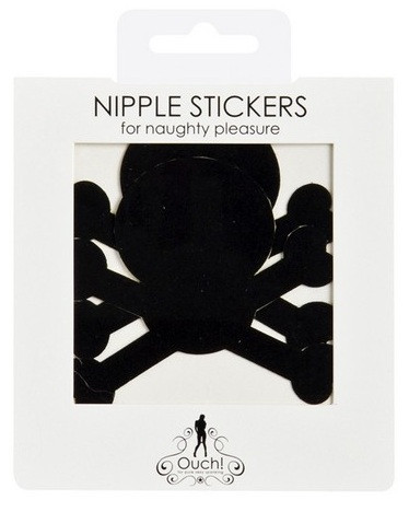Украшение на соски Nipple Stickers в форме черепов, Shots Media BV Украшение на соски Nipple Stickers в форме черепов, Shots Media BV