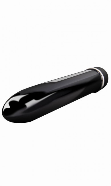 Чёрный классический вибратор Le Reve Slimline - 17,1 см., Pipedream
