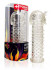Закрытая прозрачная насадка на пенис Crystal Sleeve Faraon - 13,5 см., Bior toys