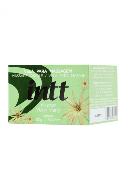 Массажная свеча ALLUMER Ylang Ylang с ароматом иланг-иланга - 90 гр., INTT