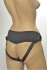 Чёрные трусики-джоки Kanikule Strap-on Harness universal Comfy Jock с плугом и кольцами, Kanikule