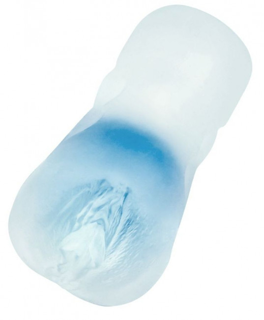 Прозрачный реалистичный мастурбатор Juicy Pussy Subtle Crystal, ToyFa