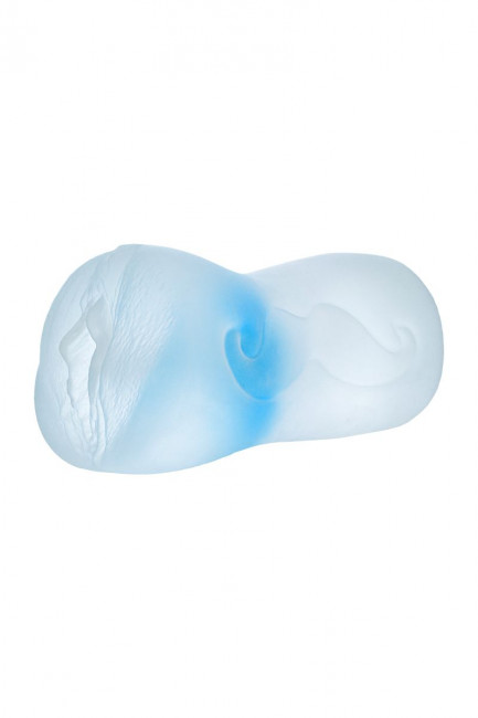Прозрачный реалистичный мастурбатор Juicy Pussy Subtle Crystal, ToyFa
