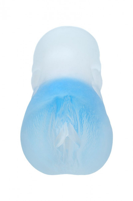 Прозрачный реалистичный мастурбатор Juicy Pussy Subtle Crystal, ToyFa
