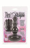Чёрная пробка с вибрацией Flexi Risquе Triples - 13 см., California Exotic Novelties Чёрная пробка с вибрацией Flexi Risquе Triples - 13 см., California Exotic Novelties