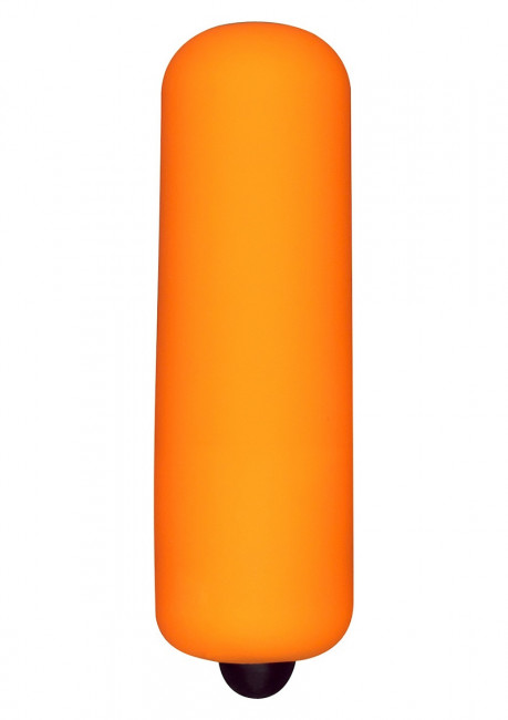 Оранжевая вибропуля Funky Bullet - 5,5 см., Toy Joy