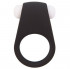 Чёрное эрекционное виброкольцо LIT-UP SILICONE STIMU RING 4 BLACK, Dream Toys
