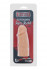 Телесная реалистичная насадка на пенис SUPER STRETCH EXTENDER 4INCH - 10 см.