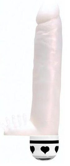 Вибратор Pearly White c 10 функциями вибрации - 16,5 см., Dream Toys Вибратор Pearly White c 10 функциями вибрации - 16,5 см., Dream Toys