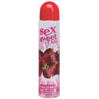 Вкусовой лубрикант с ароматом малины Sex Sweet Lube - 197 мл., Topco Sales