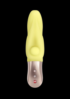Жёлтый мини-вибратор CAYONA - 16 см., Fun Factory