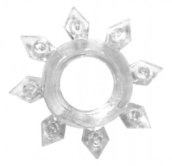 Прозрачное эрекционное кольцо Rings Gear, Lola toys