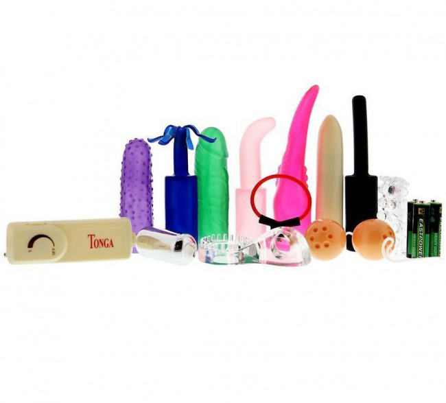 Яркий вибронабор SEX TOY KIT MULTI COLORS, Seven Creations