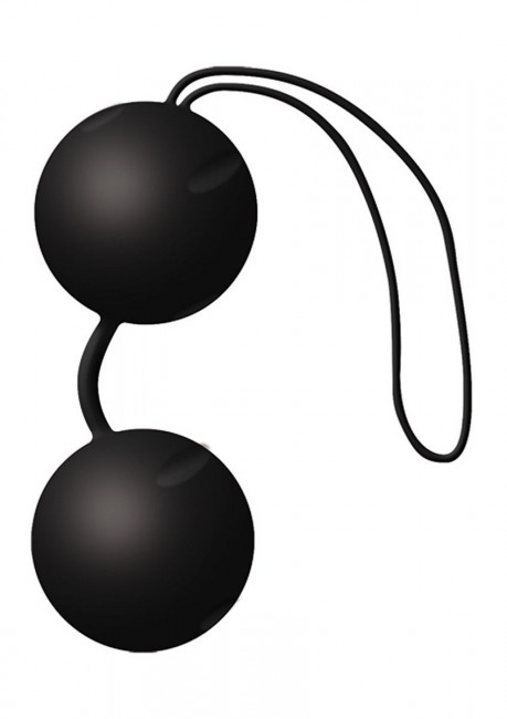 Чёрные вагинальные шарики Joyballs Black, Joy Division
