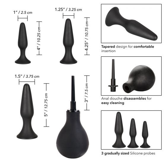 Набор для анальных игр их 4 предметов Ultimate Anal Kit Набор для анальных игр их 4 предметов Ultimate Anal Kit