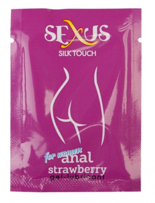 Набор из 50 пробников анальной гель-смазки Silk Touch Strawberry Anal по 6 мл. каждый, Sexus Набор из 50 пробников анальной гель-смазки Silk Touch Strawberry Anal по 6 мл. каждый, Sexus