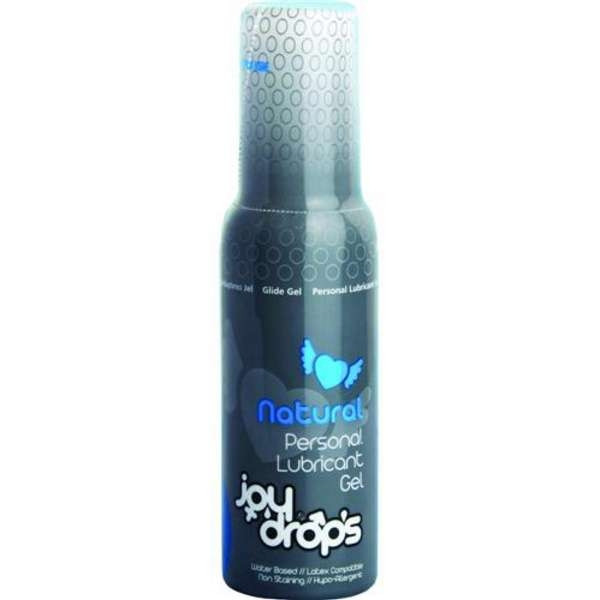 Смазка на водной основе JoyDrops Natural - 100 мл., JoyDrops