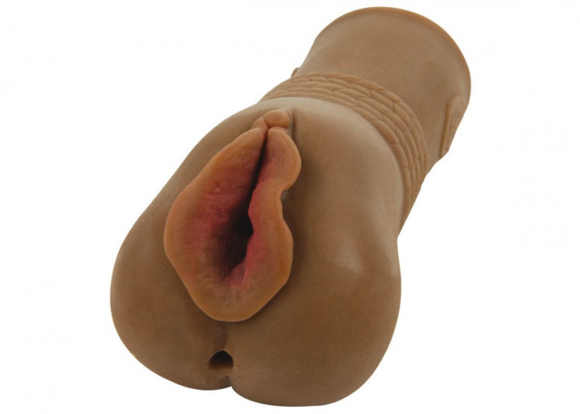 Ручной мастурбатор-мулатка с вагиной и анусом CyberStroker Pussy and Ass, Topco Sales