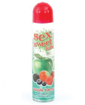 Вкусовой лубрикант с ароматом яблока и ягод Sex Sweet Lube - 197 мл., Topco Sales