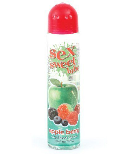 Вкусовой лубрикант с ароматом яблока и ягод Sex Sweet Lube - 197 мл., Topco Sales Вкусовой лубрикант с ароматом яблока и ягод Sex Sweet Lube - 197 мл., Topco Sales