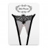 Открытые кружевные трусики Bello fiore с подвеской, Dolce Piccante Lingerie